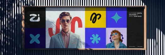 Zita Marketing brand campaign displayed on a billboard